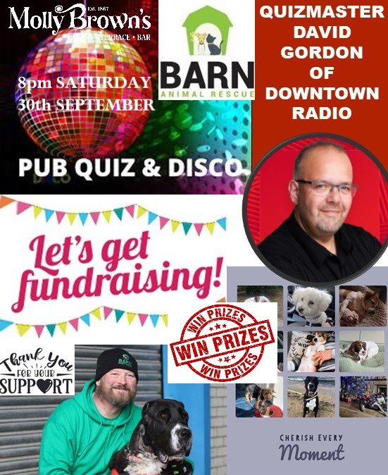 The Barn Pub Quiz & Disco Fundraiser